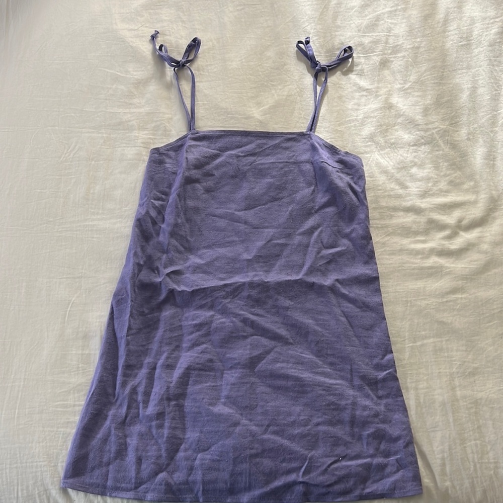 Urban Outfitters linen mini dress
